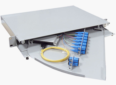 Official splice-and-distribution unit provides context for routing and prepared-fiber lengths when defining a pigtail procurement drawing