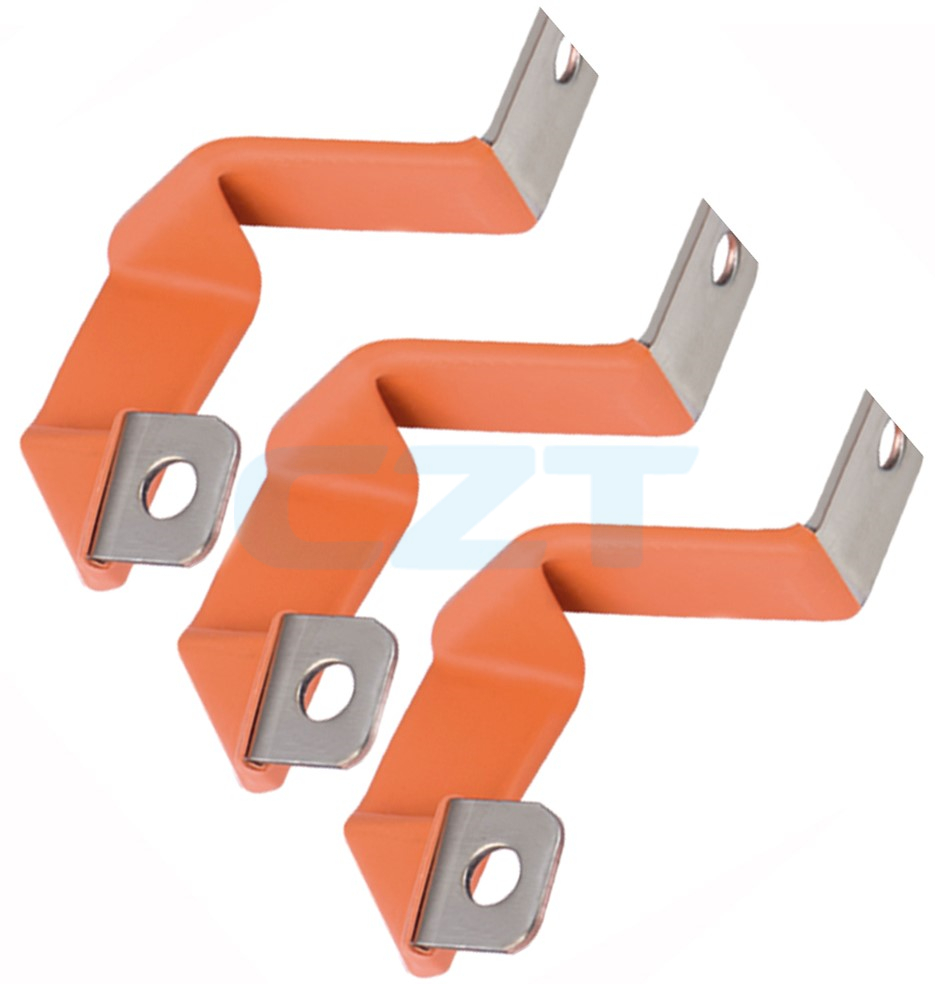 CZT flexible busbar examples with terminal holes