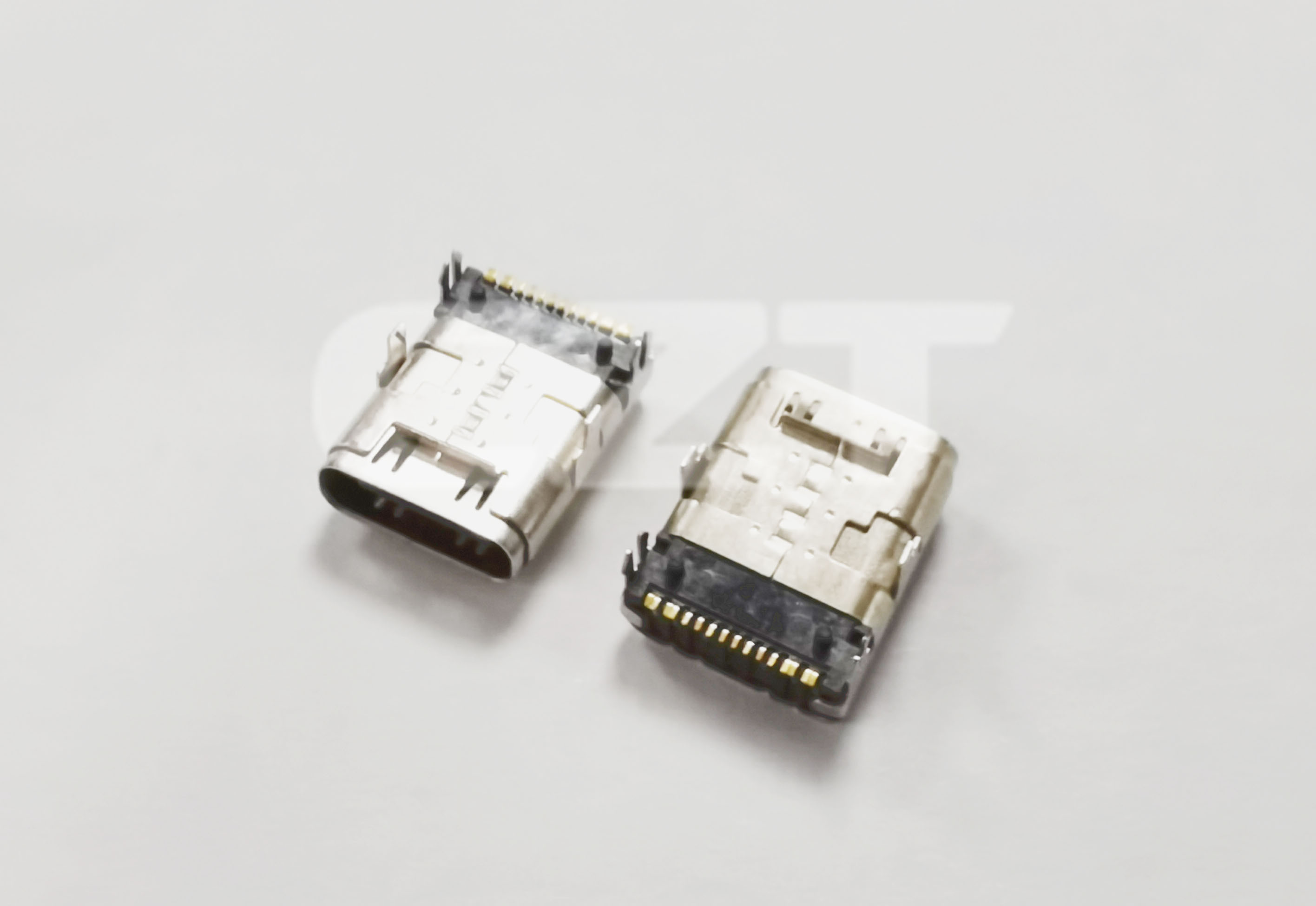 CZT Type-C receptacle example provides a specimen identity for sample acceptance; document both mating orientations and the actual assembly