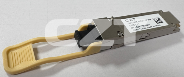 CZT optical module catalog photo provides an identified specimen type for a host qualification matrix; compatibility still needs versioned test evidence