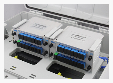 Official optical-distribution enclosure illustrates the installed endpoint and storage context that a pigtail length and handling specification should address
