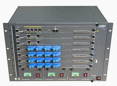 The manufacturer’s optical-equipment application image illustrates multiple endpoint interfaces