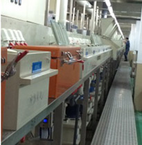 Continuous plating line pictured on the CZT website