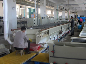 Electroplating workshop pictured on the CZT website