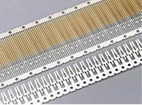 Flat terminal strips pictured on the CZT electroplating page