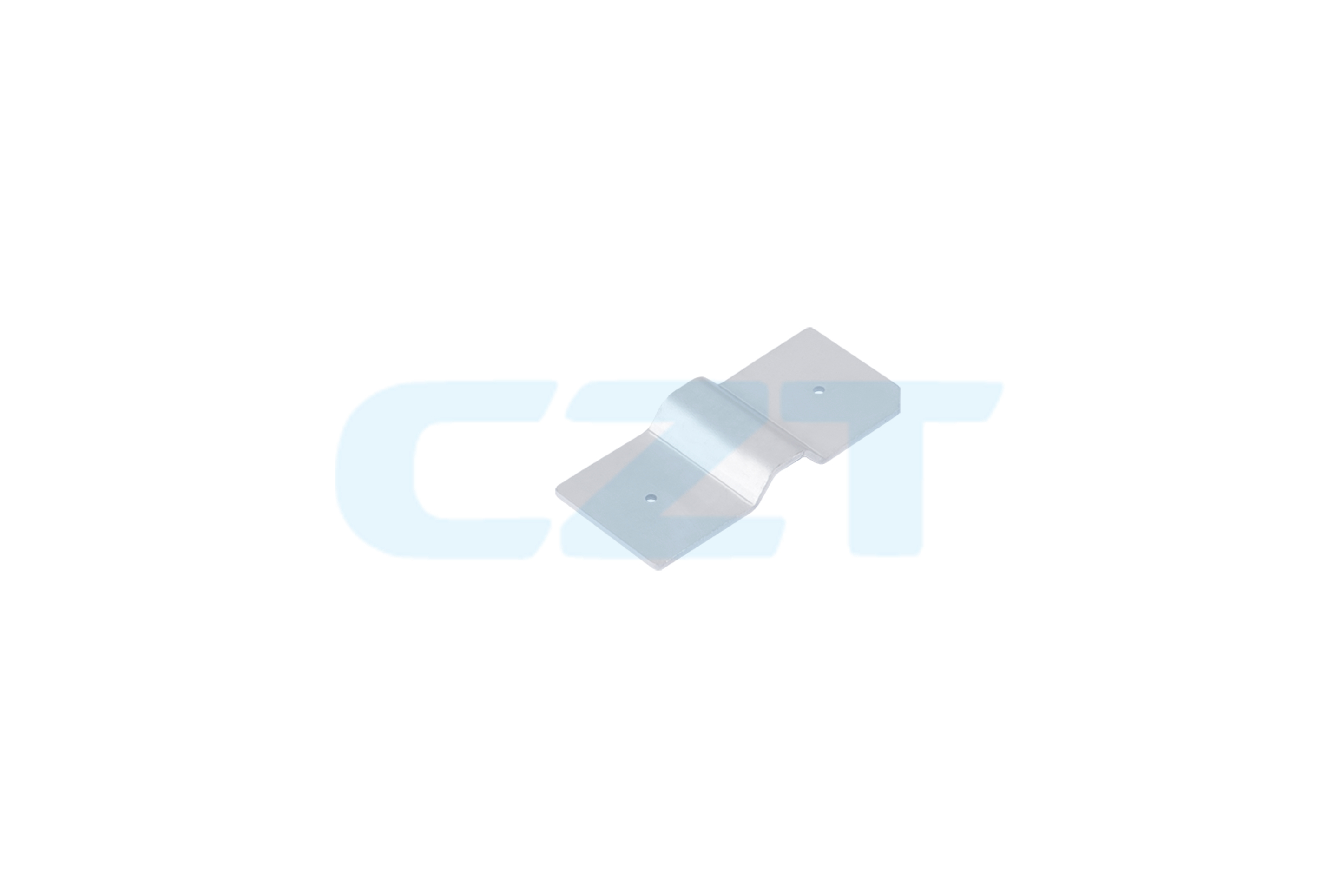 CZT cell-connection example illustrates a compact transition geometry