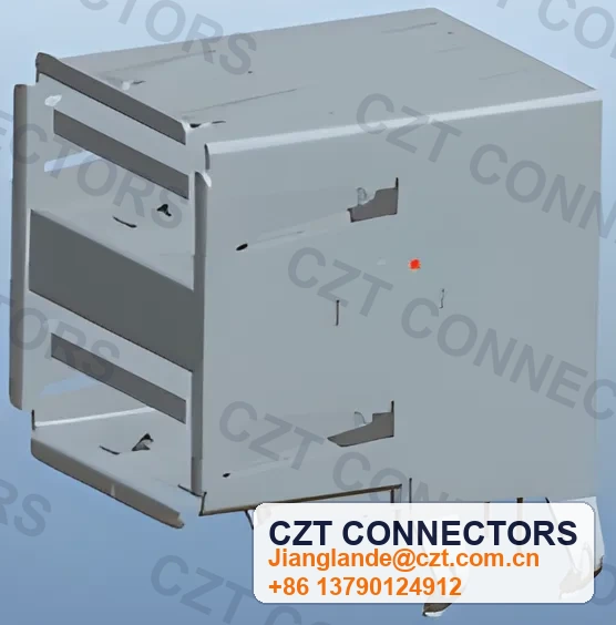 USB Female Receptacle Right-Angle Connector