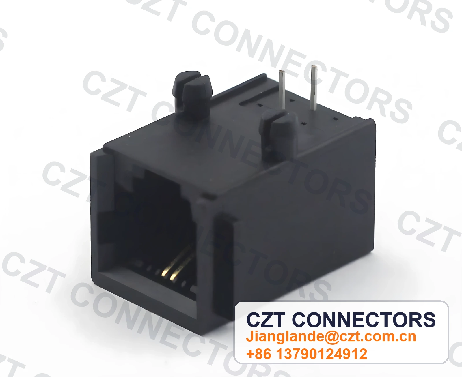 5922 Socket 6P Flat Pin Flanged Pin Dia.3.4
