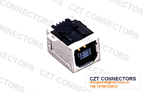 USB 2.0 Type-A Female Receptacle SMT Connector