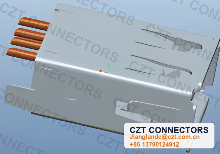 USB Type-A Female Receptacle Board/Panel-Mount Connector