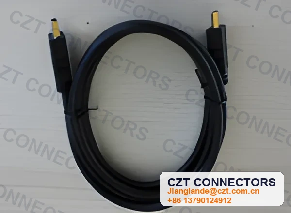 19P Male to 19P Male HDMI Cable Gold-Plated