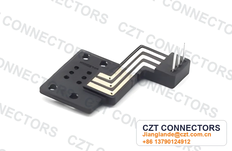 3-Way Automotive Connector, Palladium Gold 20u Reference