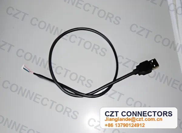 USB Type-A Male to 1.0PITCH 4P Housing USB Cable