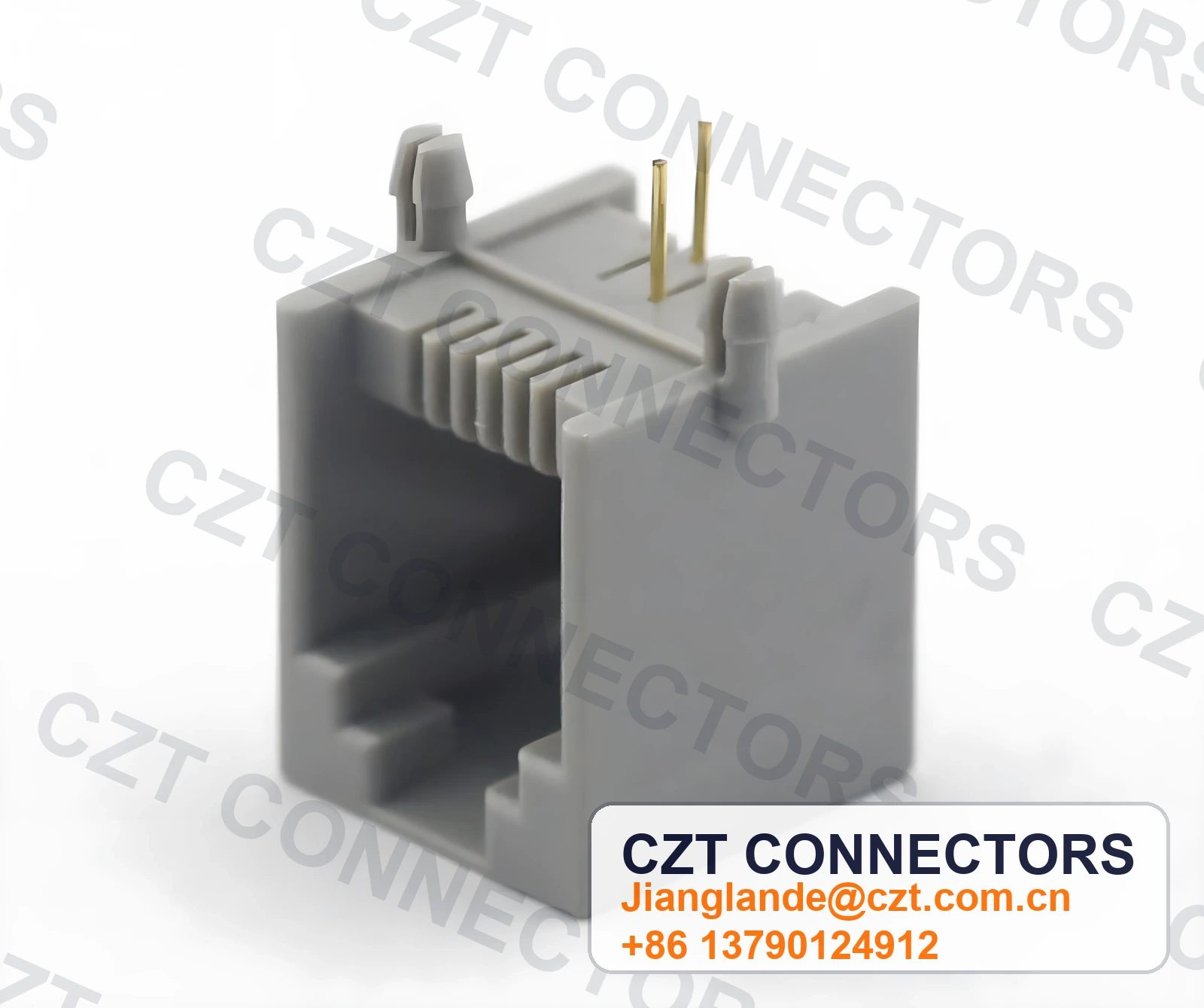 5521 6P Unflanged Socket with 1.2PCB