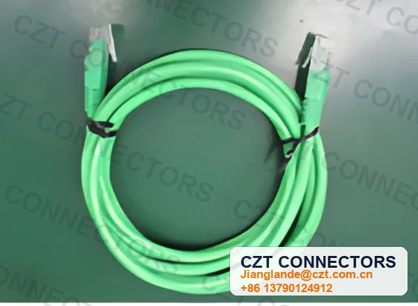 8P8C Plug to 8P8C Plug Cat5e Ethernet Patch Cable, Unshielded Fiber Patch Cable