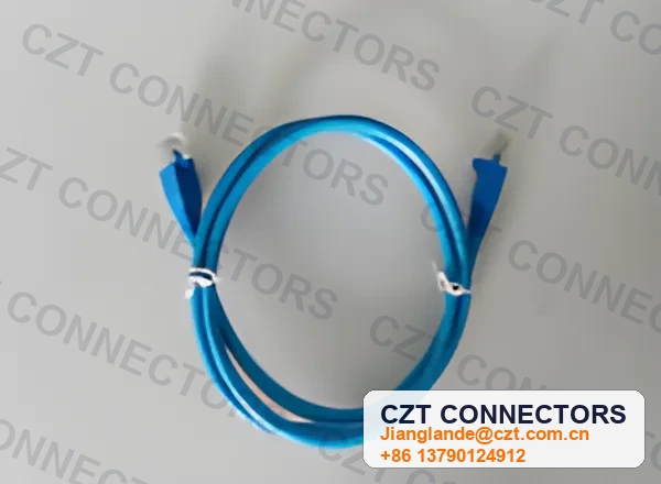 8P8C Plug to 8P8C Plug Cat6 Ethernet Patch Cable, Unshielded Fiber Patch Cable