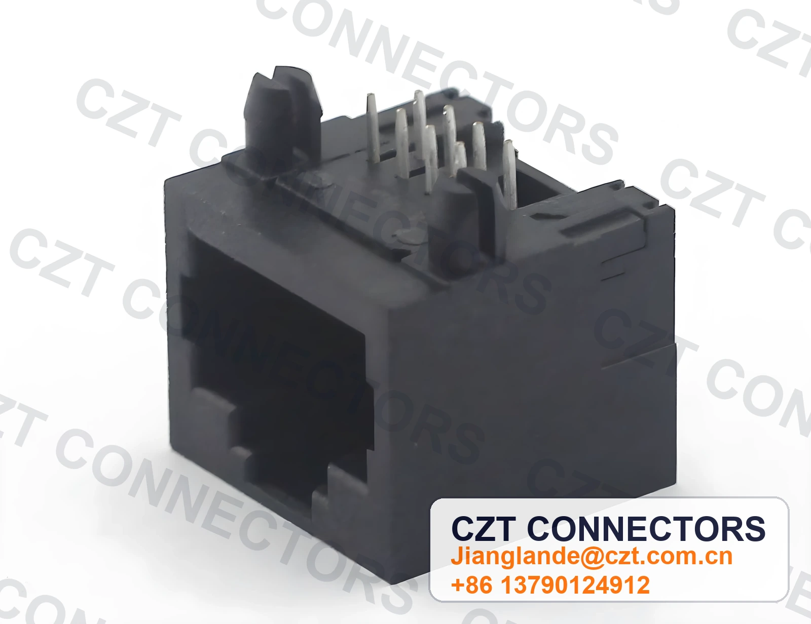 56LED-B Single-Port Socket 8P 1-4 5-8 Short Circuit