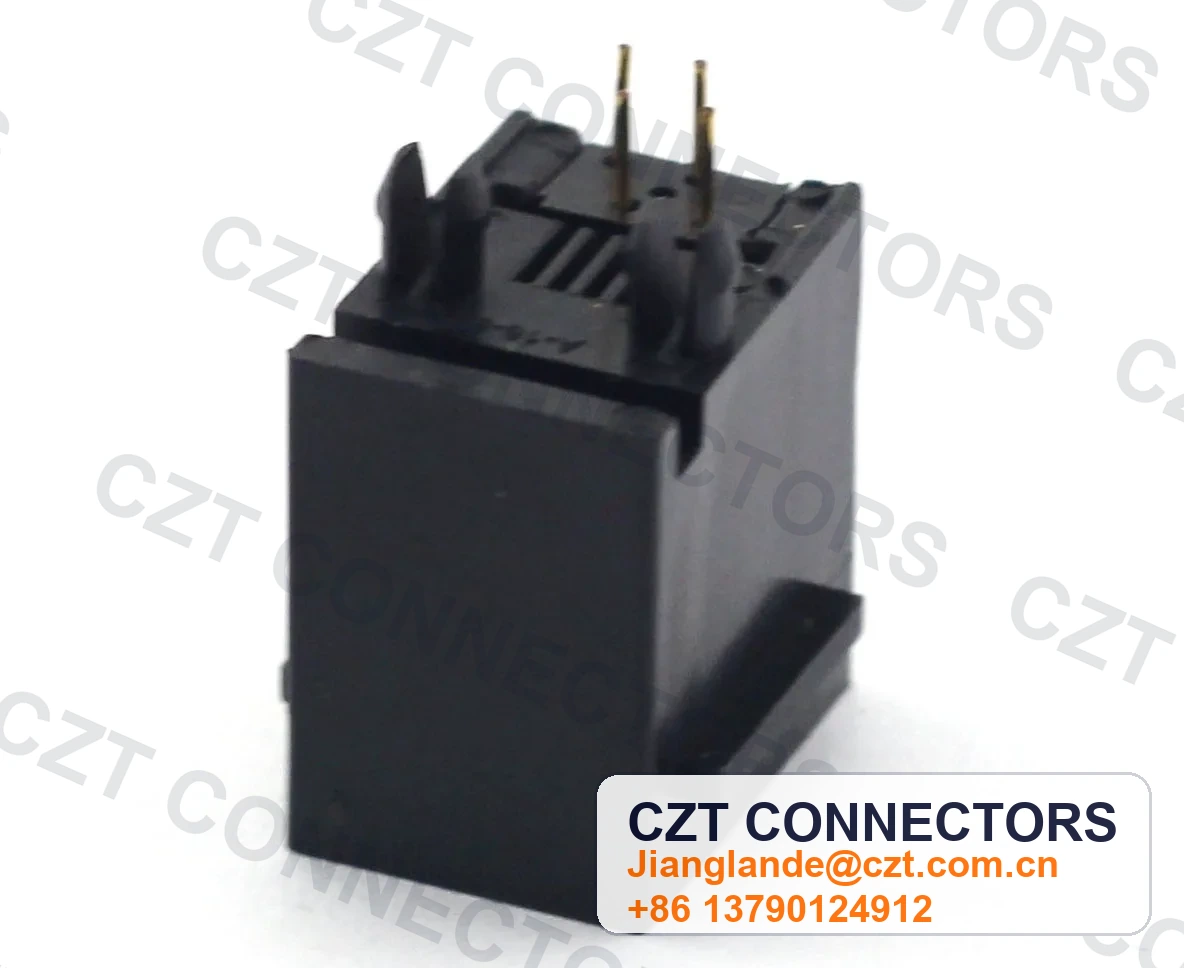 Single-Port PCB Mount Shielded Modular Jack