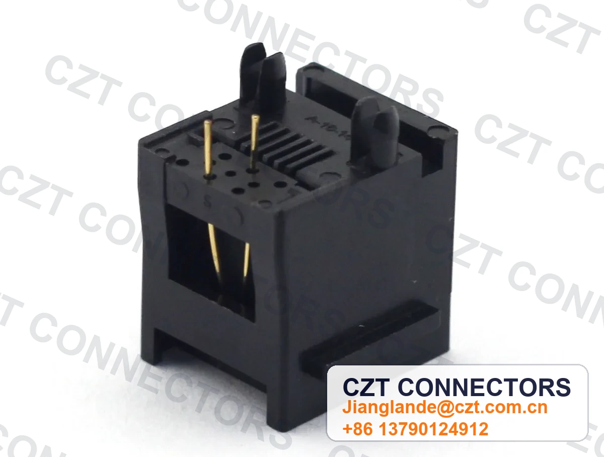 Single-Port PCB Mount Shielded Modular Jack