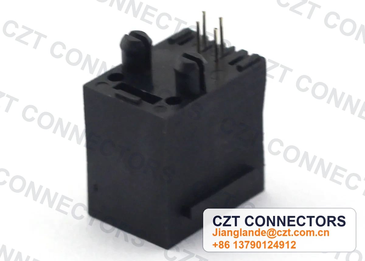 Single-Port PCB Mount Unshielded Modular Jack
