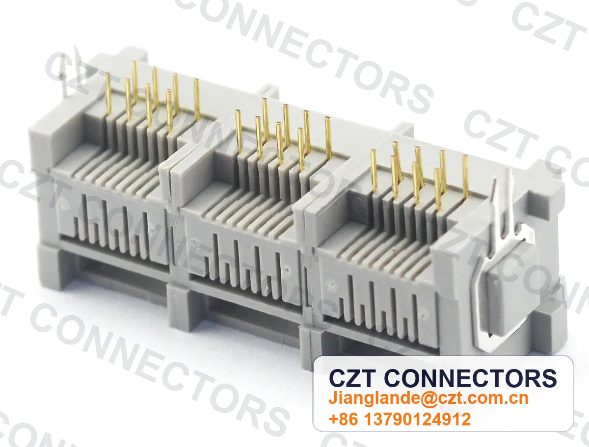 Single-Port Right-Angle Shielded RJ45 Modular Jack