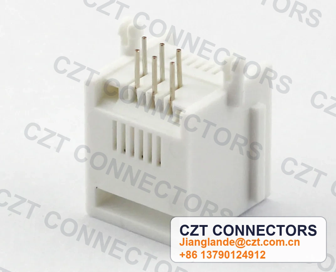 Single-Port PCB Mount Shielded Modular Jack
