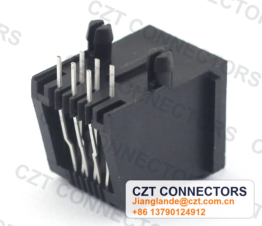 Single-Port PCB Mount Shielded Modular Jack