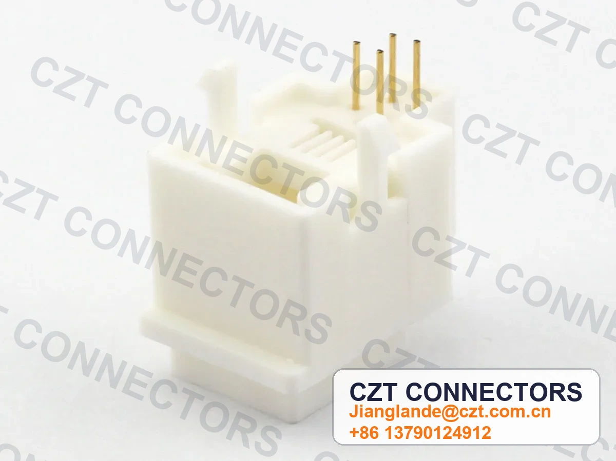 Single-Port PCB Mount Shielded Modular Jack