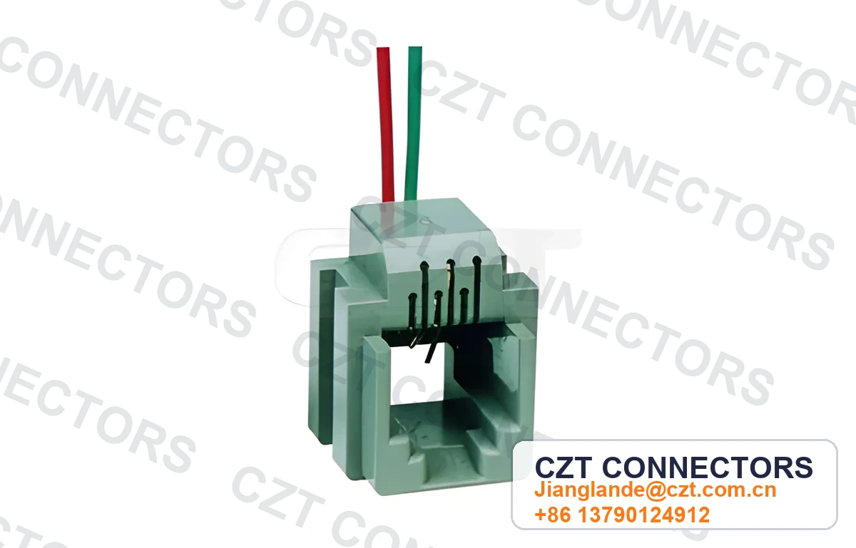 Single-Port PCB Mount RJ45 Cable Assembly