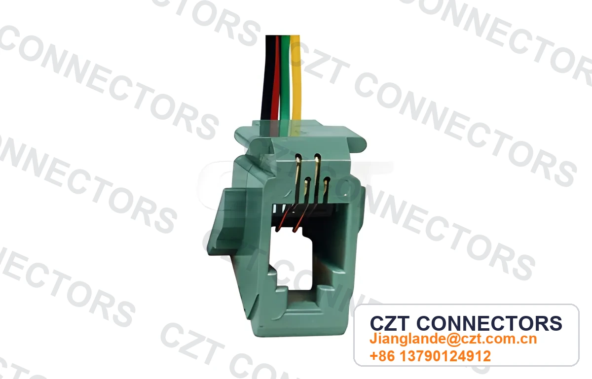 Single-Port PCB Mount RJ45 Cable Assembly