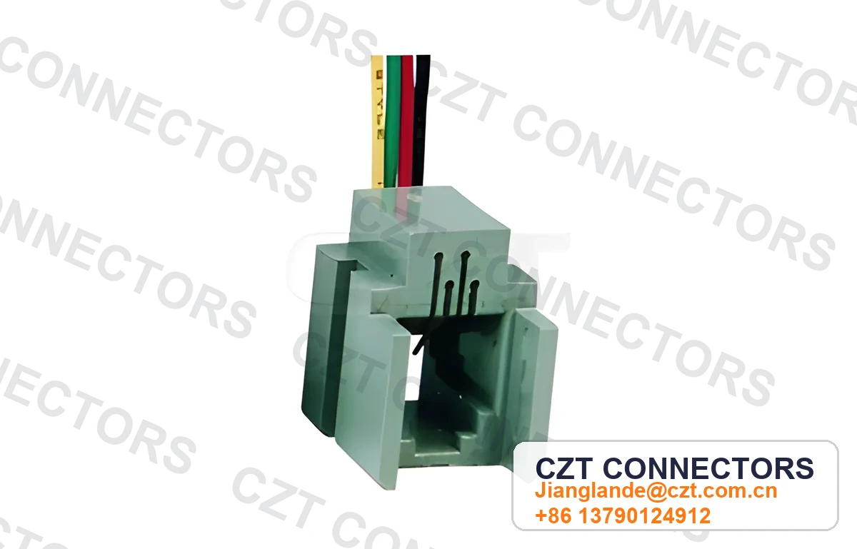 Single-Port Panel-Mount RJ45 Cable Assembly