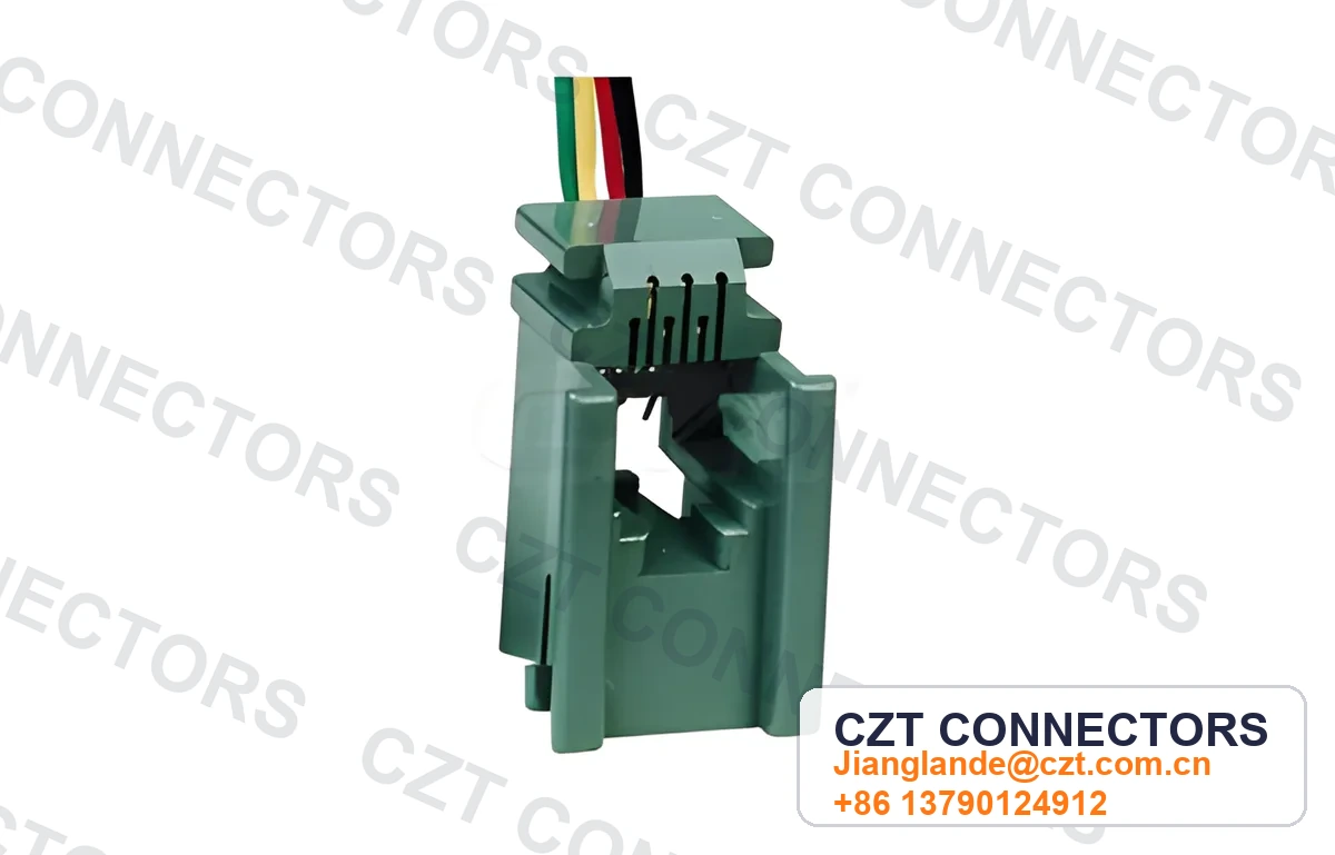 Single-Port PCB Mount RJ45 Cable Assembly