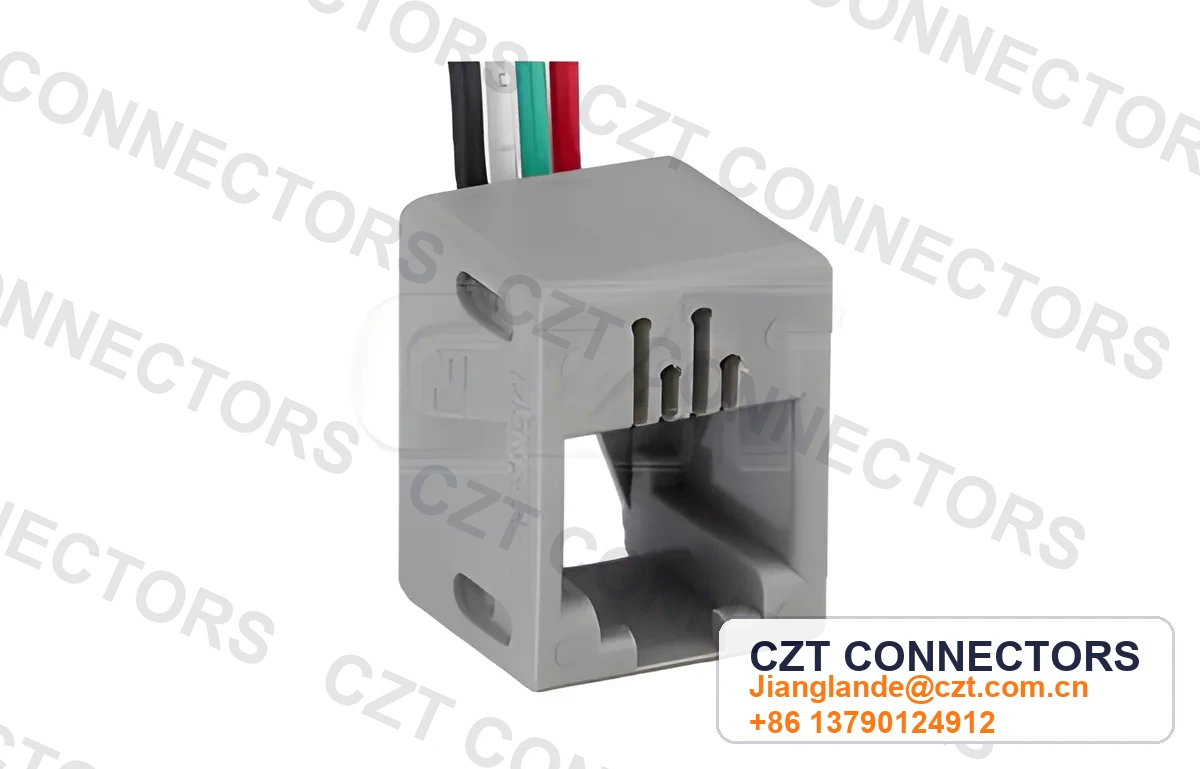 Single-Port Panel-Mount RJ45 Cable Assembly