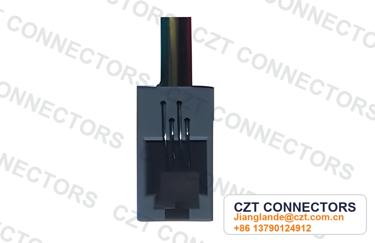 Single-Port PCB Mount RJ45 Cable Assembly
