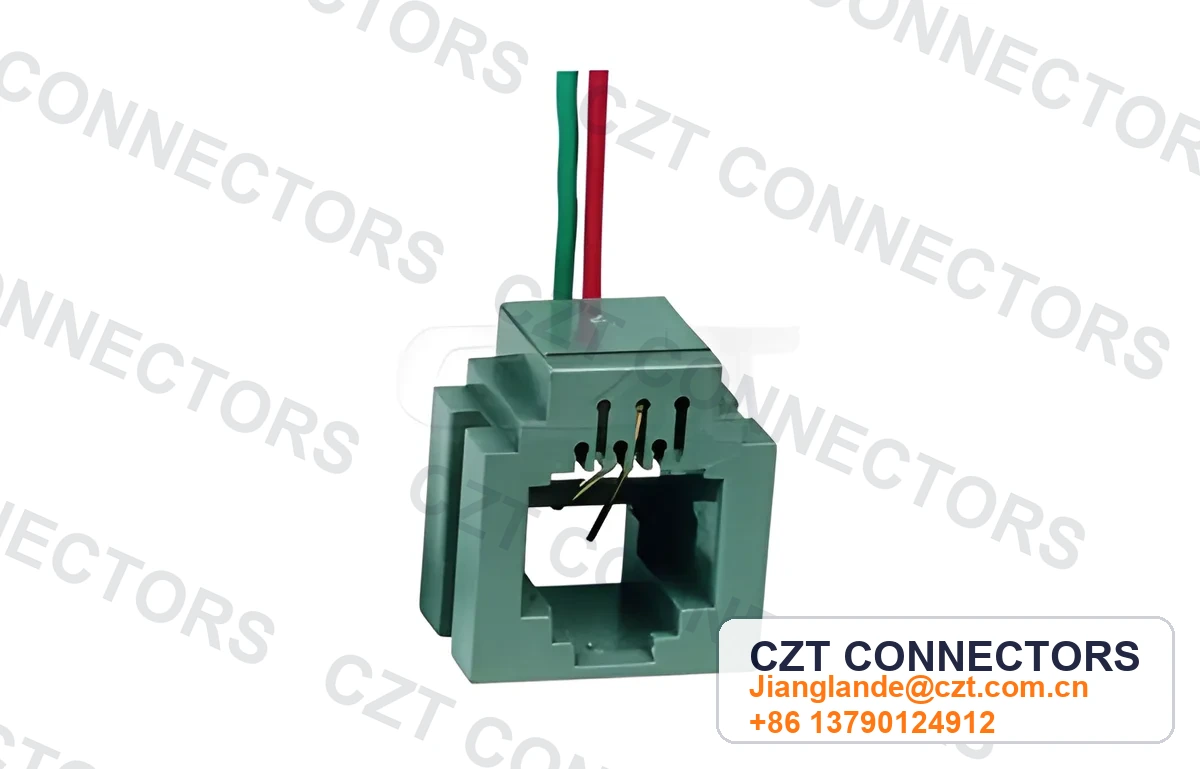 Single-Port PCB Mount Shielded RJ45 Cable Assembly