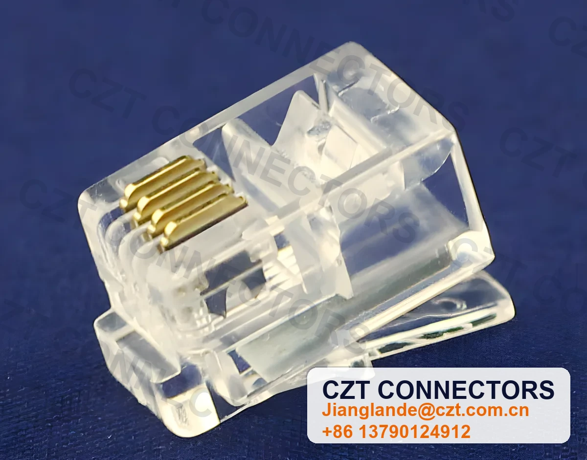 Single-Port PCB Mount Modular Plug