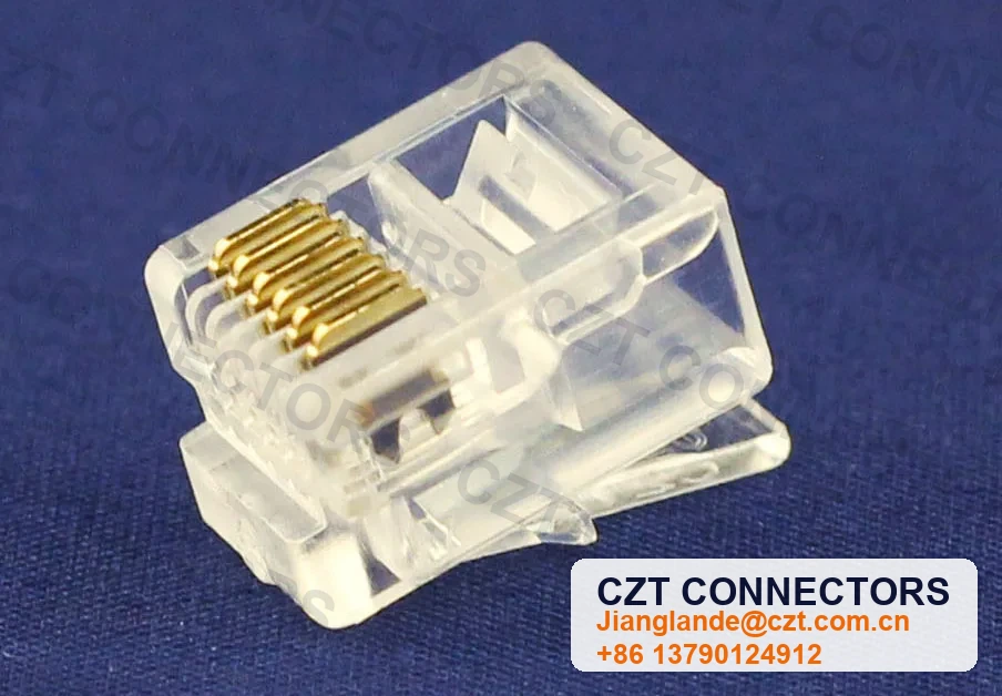 Single-Port PCB Mount Modular Plug