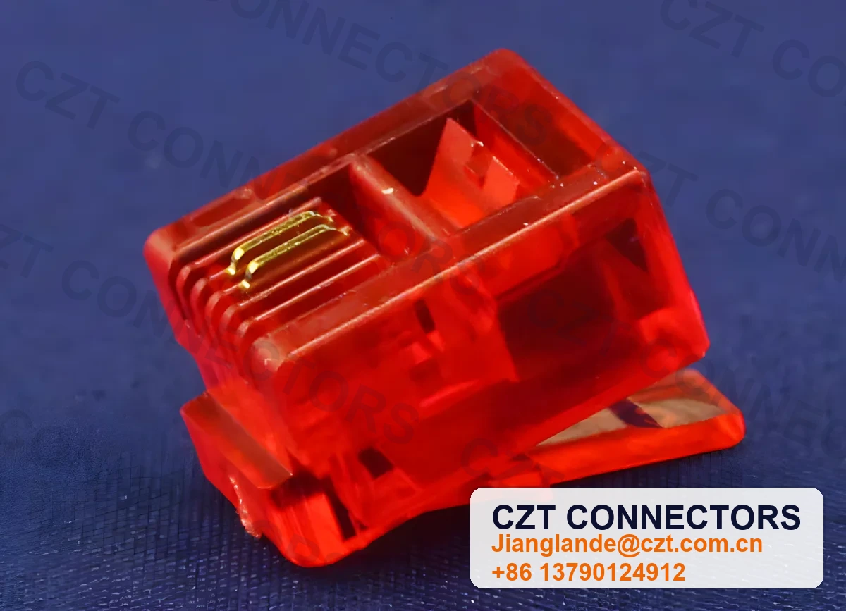 Single-Port PCB Mount Modular Plug