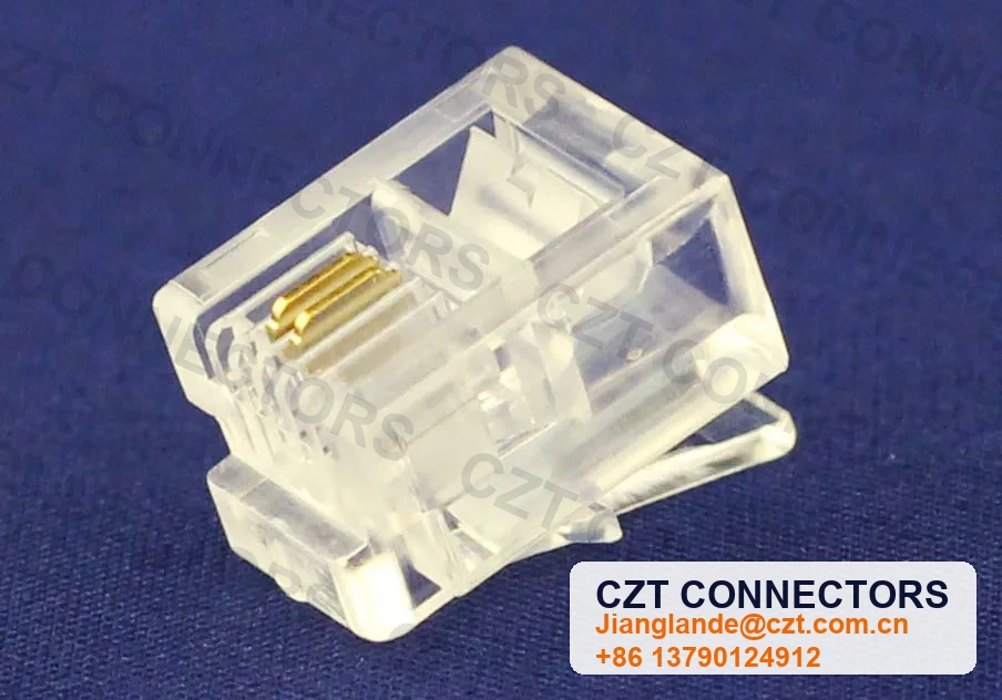 Single-Port PCB Mount Modular Plug