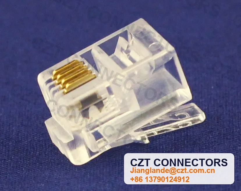 Single-Port PCB Mount Modular Plug