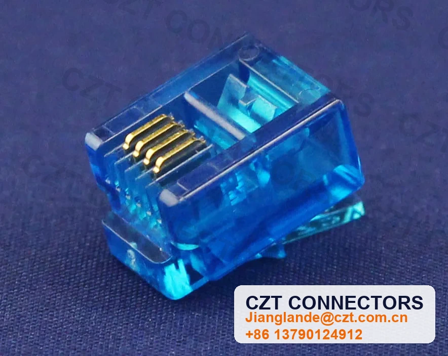 Single-Port PCB Mount Modular Plug