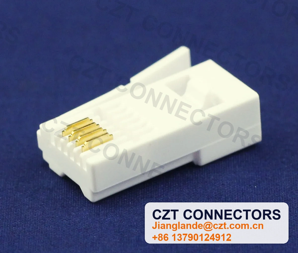 Single-Port PCB Mount Modular Plug