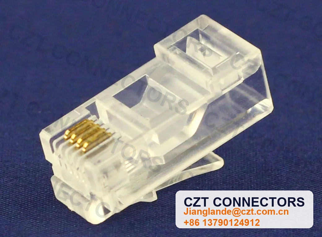 Single-Port PCB Mount Modular Plug
