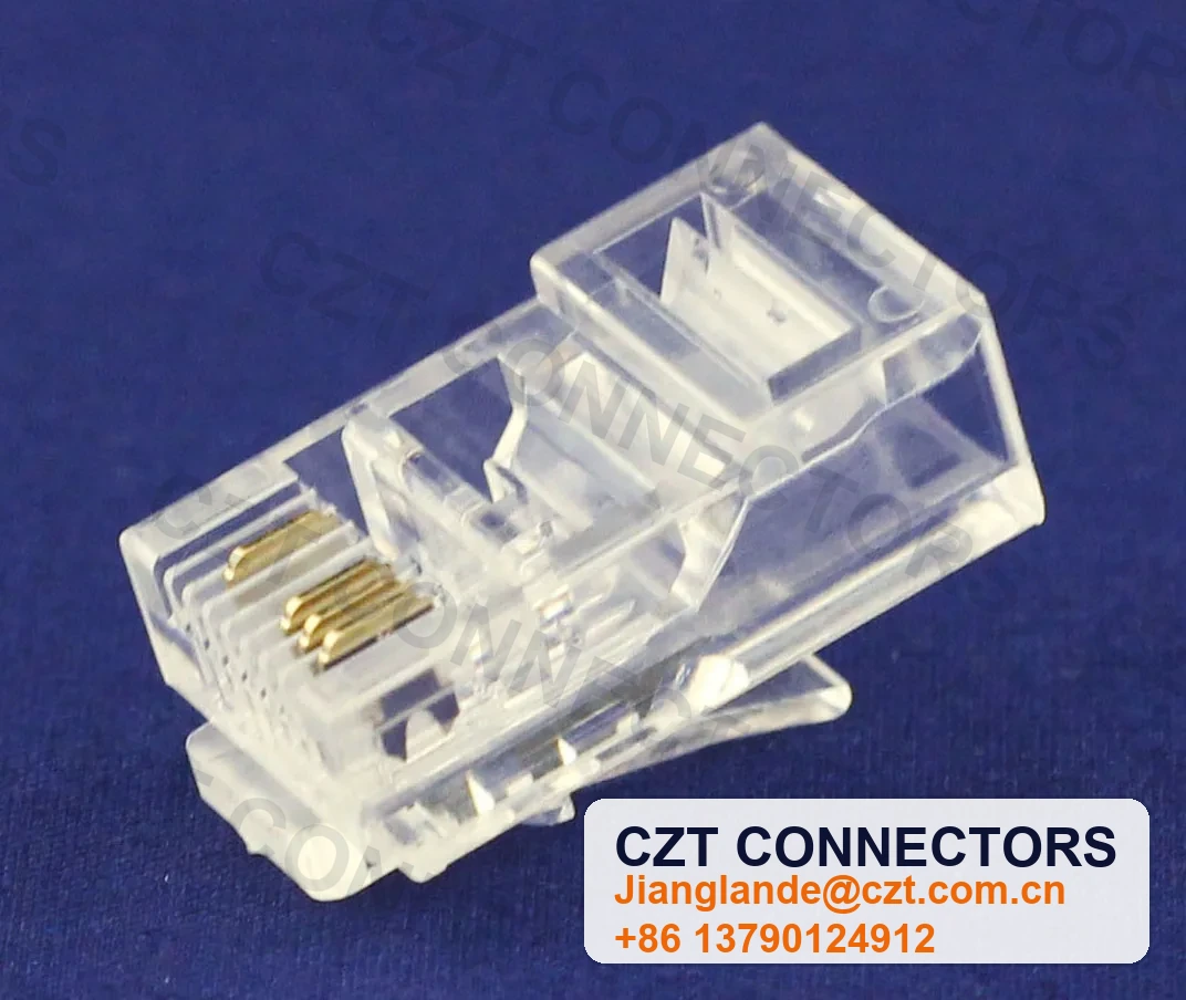 Single-Port PCB Mount Modular Plug