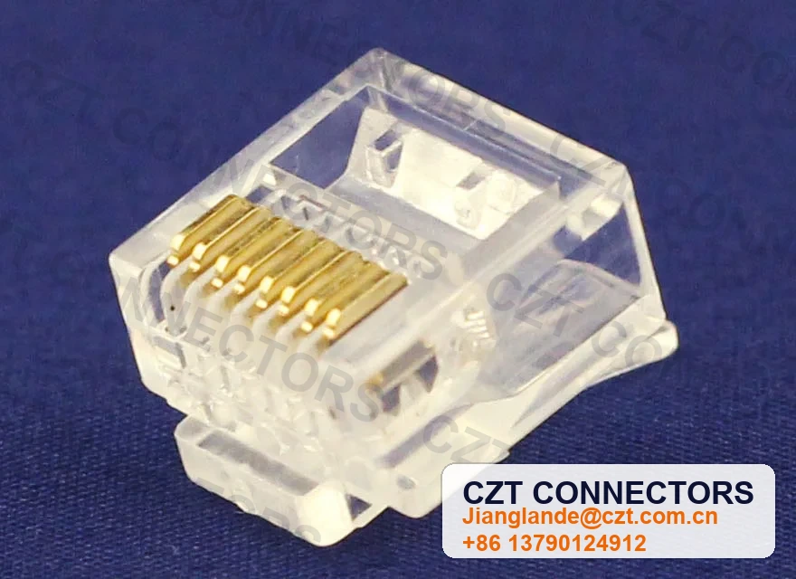 Single-Port PCB Mount Modular Plug