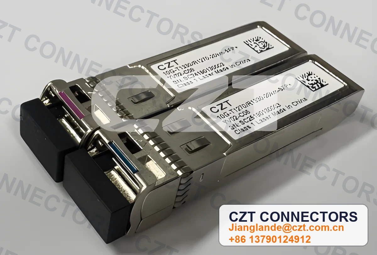 10G SFP+ BIDI 10km/20km/40km/60km/80km Optical Transceiver Module