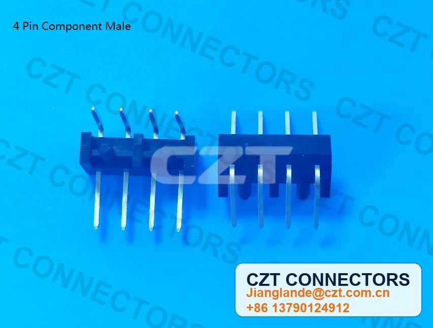 USB 4P Connector Board-Mount