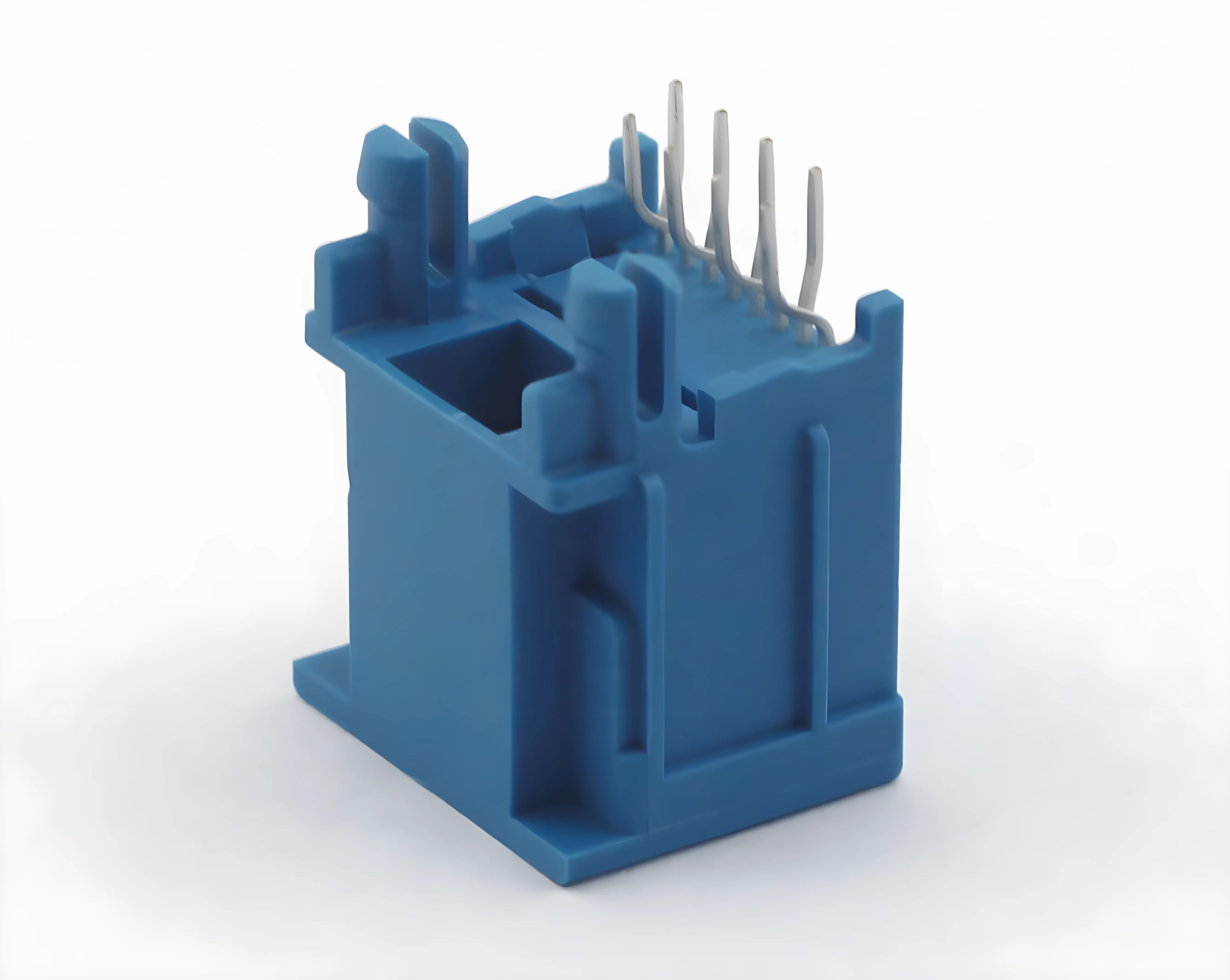 52 RJ45 Single-Port Socket 180° 16.3H with 1.2PCB