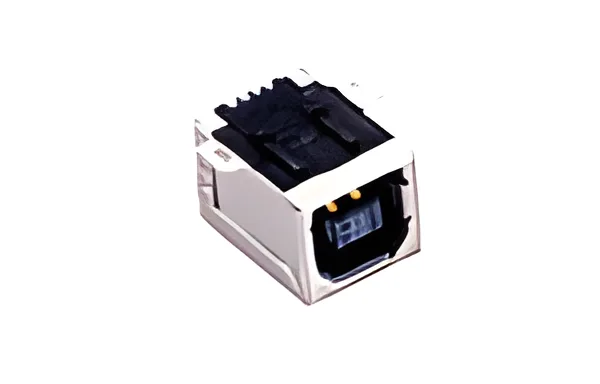 USB 2.0 Type-B female SMT connector, 10308304xxxx