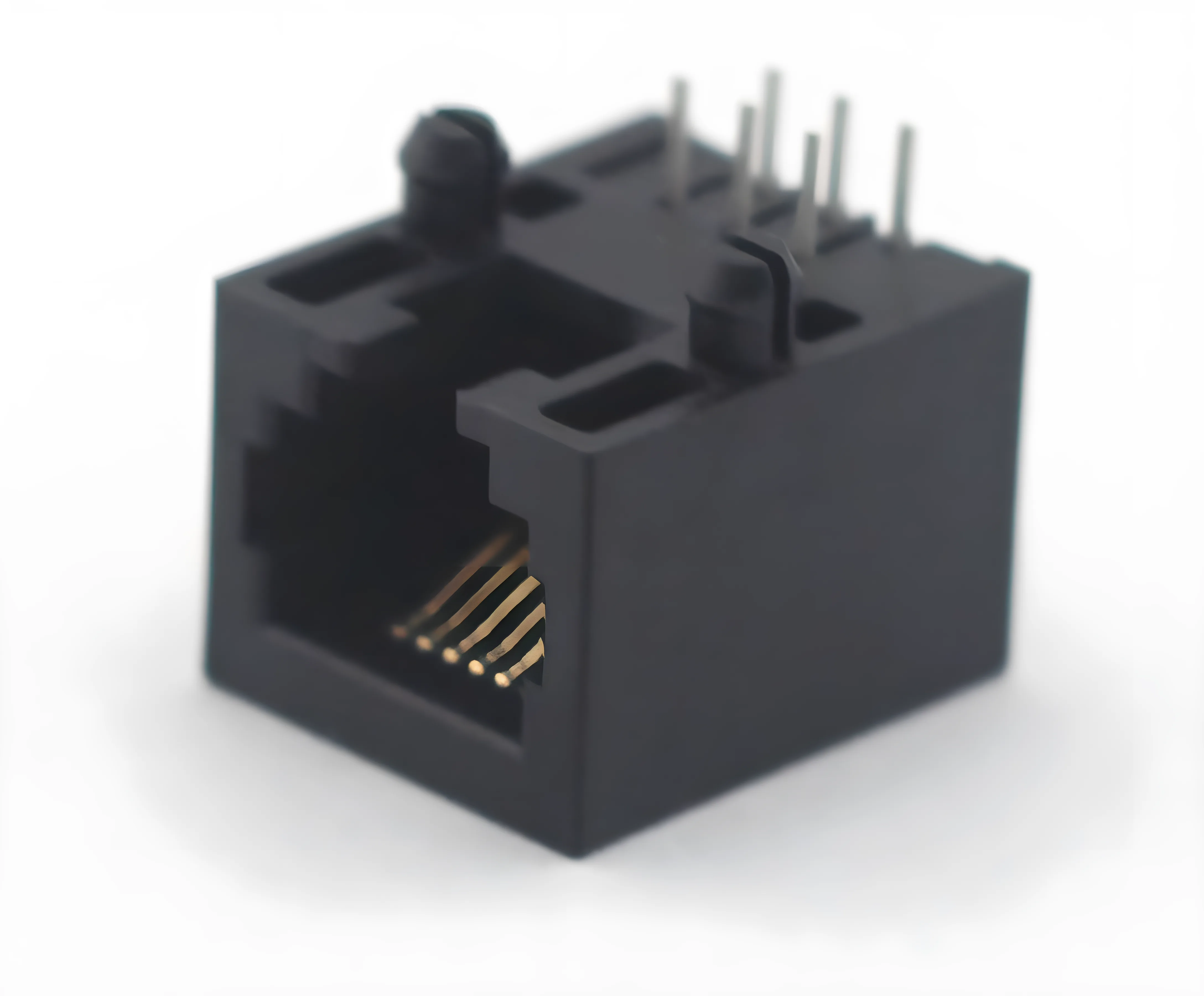 5321 6P Flat Pin 2-Piece Socket Elevated H-Type
